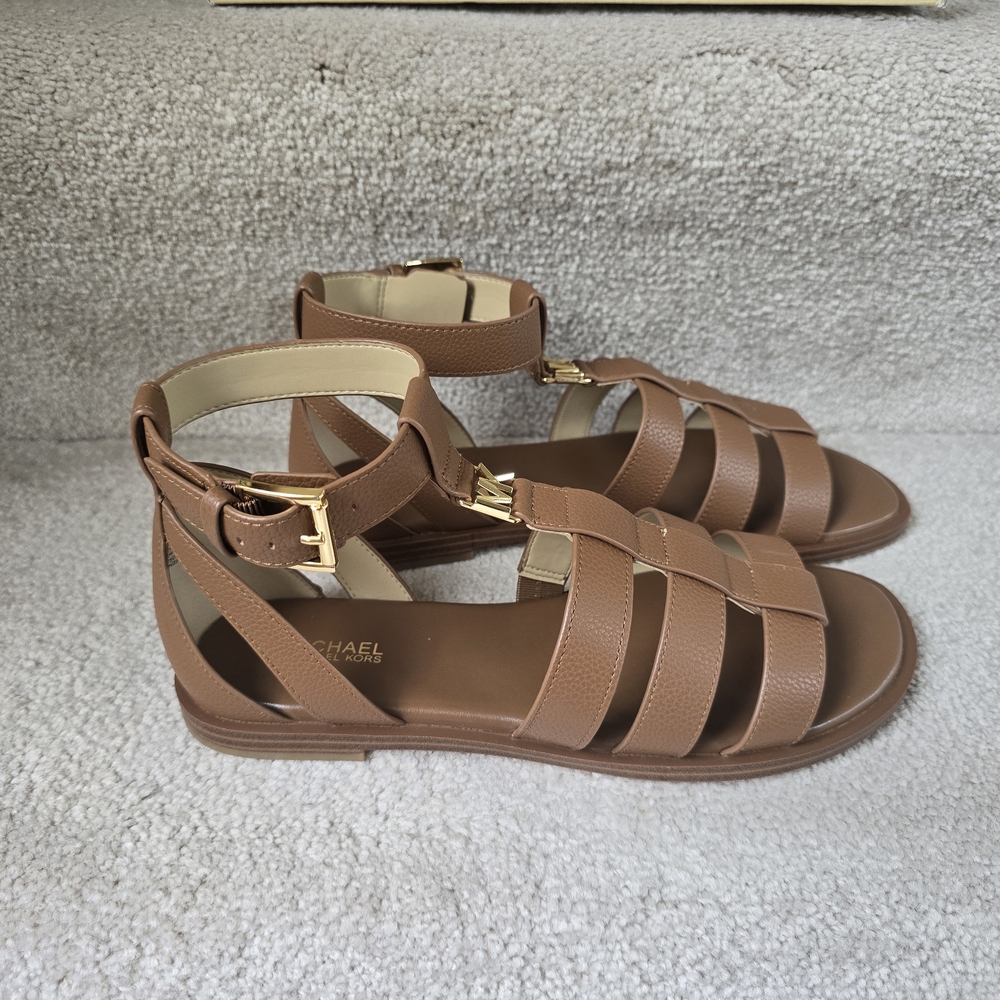 Michael Kors Brown Strappy Sandals